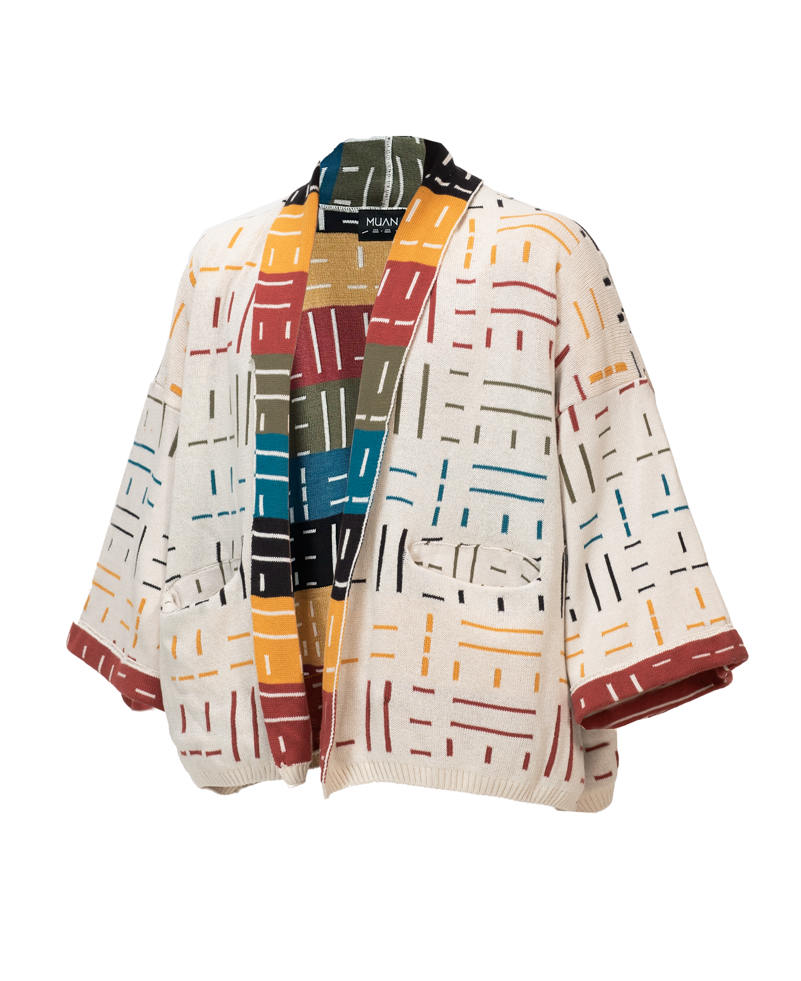 Tonalli Ash & Multicolor Lounge Robe