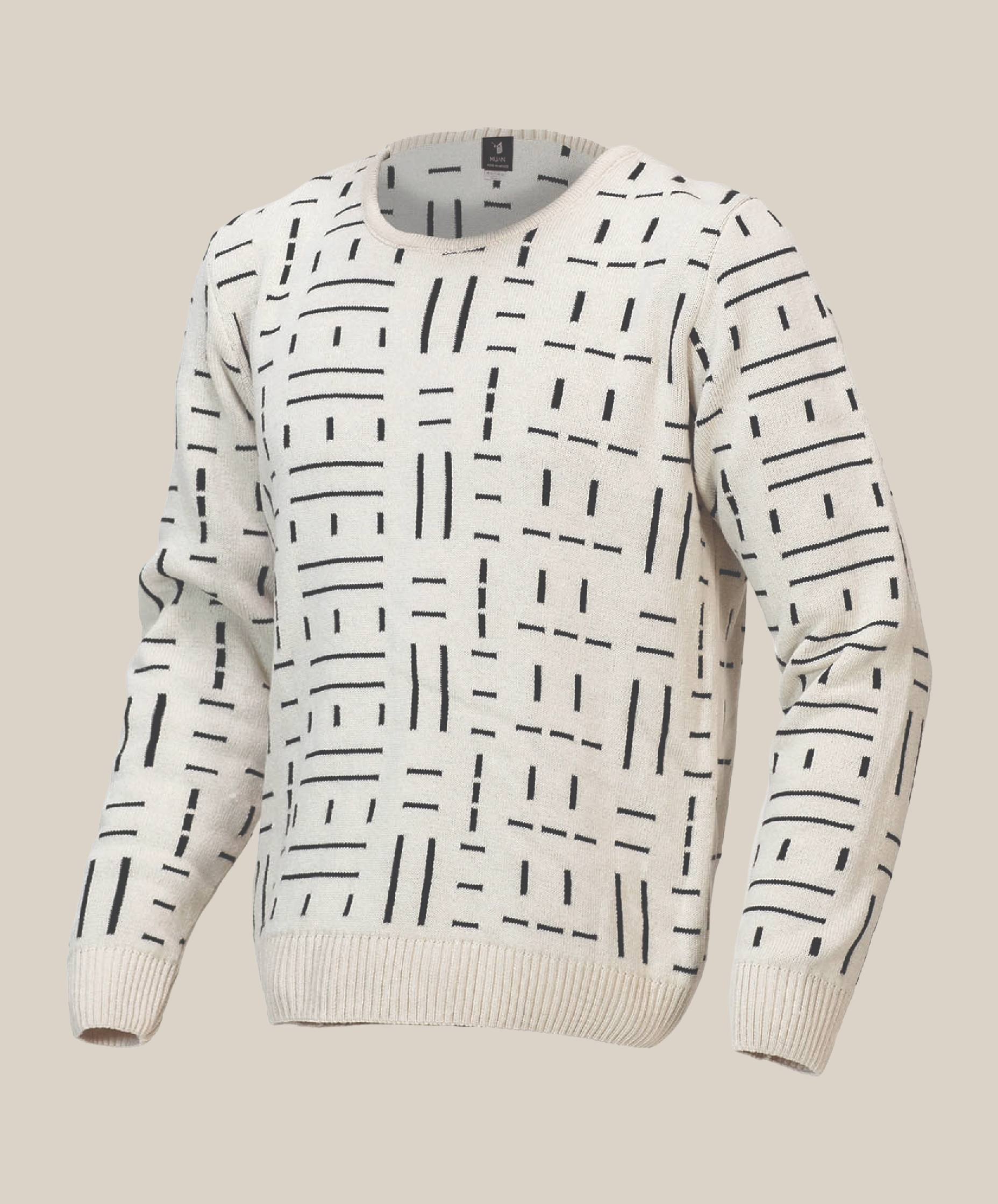 Tenoch Ash & Black Lounge Sweater