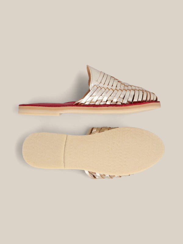 Gold Slip Ons –  Women - US - Espiritu