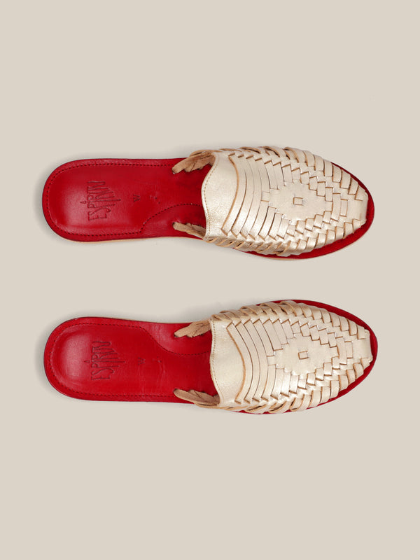 Gold Slip Ons –  Women - US - Espiritu