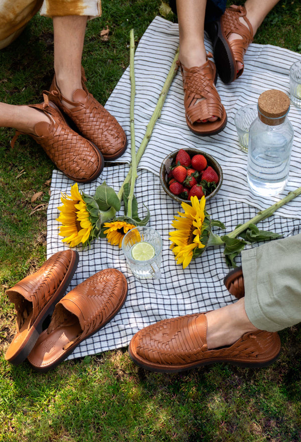 Saguaro Cactus Leather Slip Ons 2.0 - Women