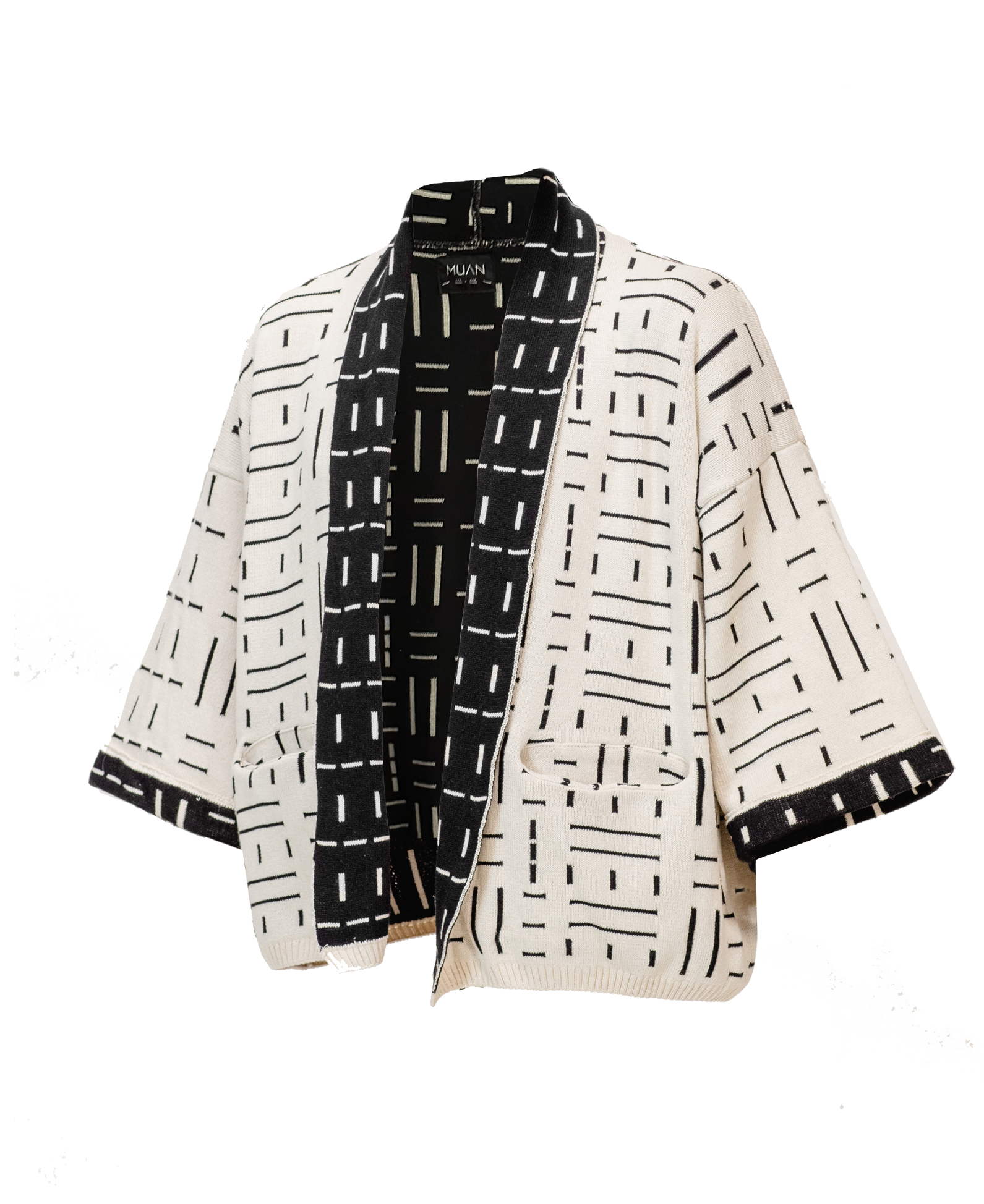 Tenoch Ash & Black Lounge Robe